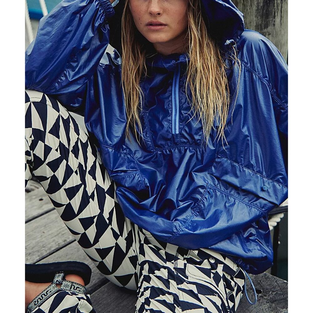 Fp Movement Spring Showers Packable Solid Rain Ja… - image 2